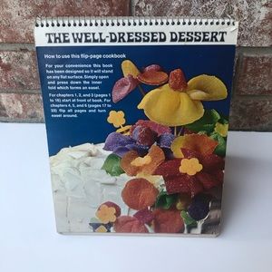 The Well Dressed Dessert Flip Page Cookbook 1st Print Vintage 1969 Cool Whip